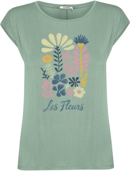 GreenBomb - Women's Les Fleurs Timid - T-Shirt Gr L grün