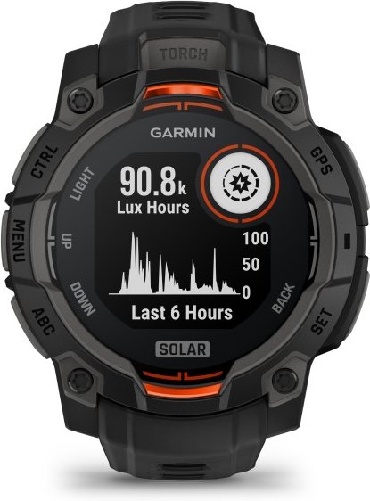 Garmin - Instinct 3 Solar 45 mm - Multifunktionsuhr schwarz