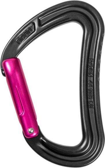 Ocun - Raven Straight - Schnappkarabiner grau