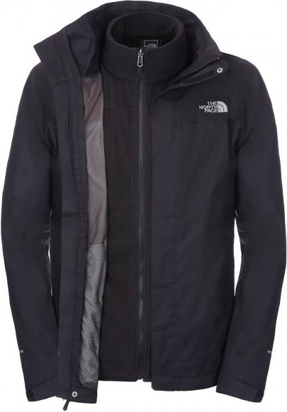 The North Face - Evolve II Triclimate Jacket - Doppeljacke Gr L grau