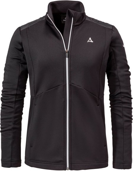 Schöffel - Women's Fleece Jacket Heuberg - Fleecejacke Gr 40 grau/schwarz