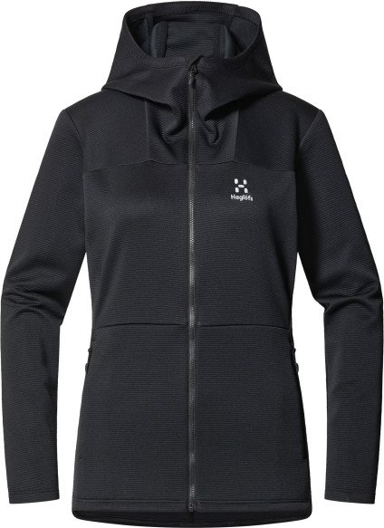 Haglöfs - Women's Willow Mid Hood - Fleecejacke Gr XS schwarz