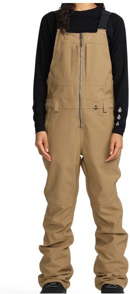 Volcom - Women's Swift Bib Overall - Skihose Gr L beige