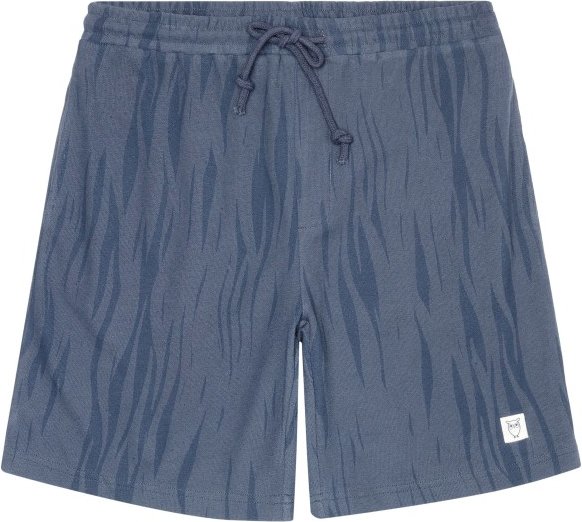 KnowledgeCotton Apparel - Fig Loose Northern Lights Bouclé - Shorts Gr S blau