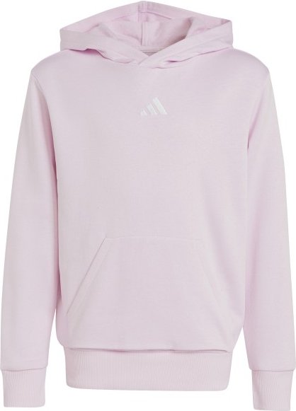 adidas - Kid's Small Logo Fleece Hoodie 225 - Hoodie Gr 164 weiß