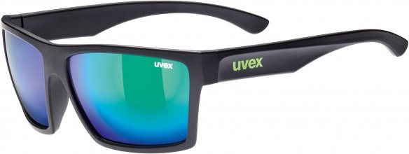 Uvex - LGL 29 Mirror S3 - Sonnenbrille schwarz/grau/türkis/blau