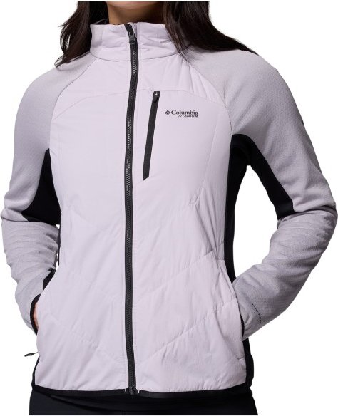 Thumbnail - Columbia - Women's Arctic Crest Hybrid Full Zip - Fleecejacke Gr XS lila