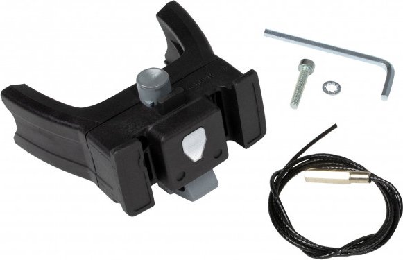 Thumbnail - Ortlieb - Handlebar Mounting-Set E-Bike No Lock - Lenkerhalterung schwarz/grau