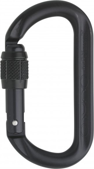 AustriAlpin - Ovalo GI Schraubverschluss - Verschlusskarabiner grau