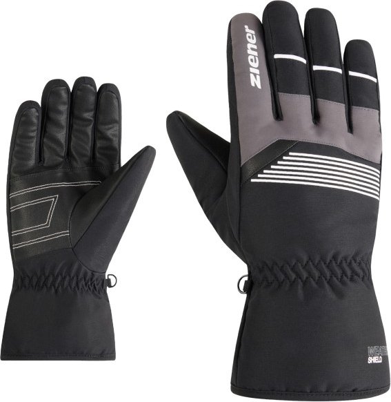Thumbnail - Ziener - Gevin Z - Handschuhe Gr 11 schwarz/grau