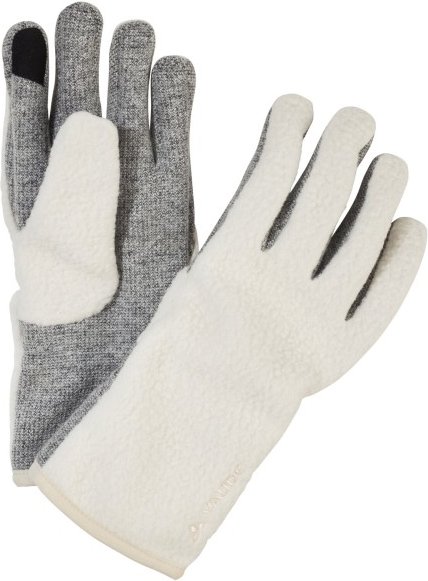 Vaude - Women's Tinshan Gloves V - Handschuhe Gr 8 grau/beige