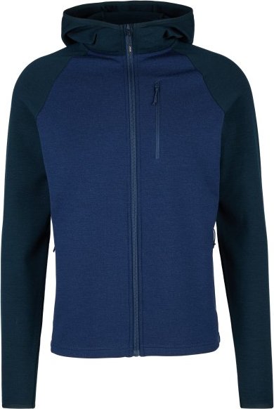 Stoic - MerinoFleece335 KuolpaSt. II Zip Hoody - Merinohoodie Gr L blau