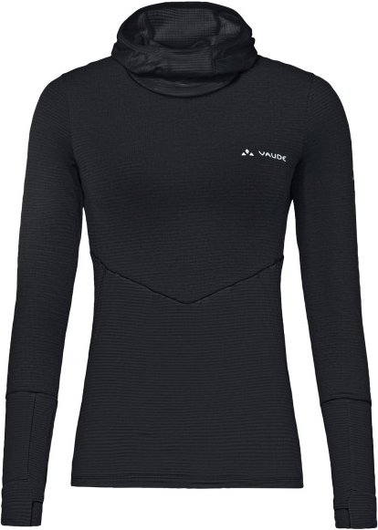 Vaude - Women's Monviso Hoody - Fleecepullover Gr 42 schwarz