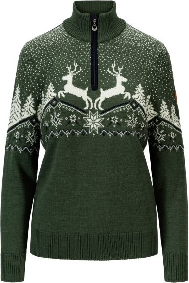 Dale of Norway - Women's Dale Christmas Sweater - Merinopullover Gr S oliv