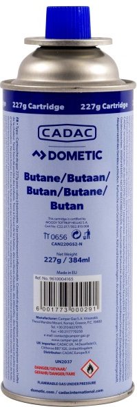 Cadac-Dometic - Gascartridge 227g Bayonet Valve - Gaskartusche Gr 227 g blau