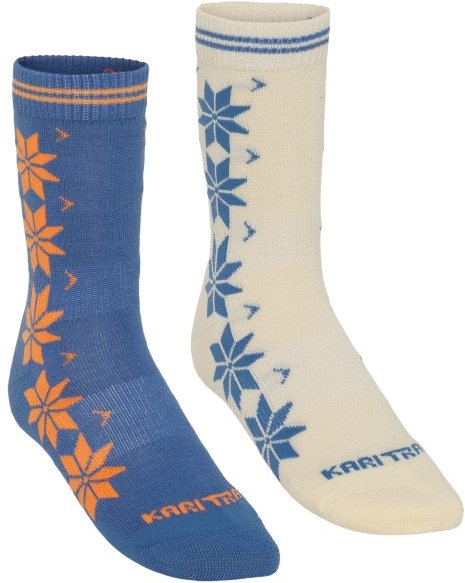 Kari Traa - Women's Vinst Wool Sock 2 Pack - Merinosocken Gr 36-38 bunt