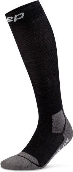 CEP - Women's Hiking Light Cushion Socks Tall - Kompressionssocken Gr III schwarz
