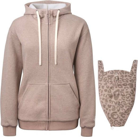 Mamalila - Women's Sweat-Tragejacke London - Sweat- & Trainingsjacke Gr XL braun