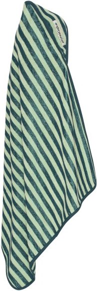 Bongusta - Kid's Naram Baby Towel - Badehandtuch Gr 80 x 80 cm sea foam / deep teal