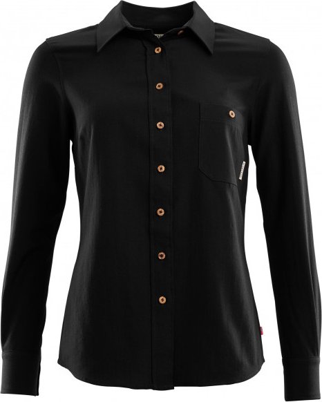Thumbnail - Aclima - Woven Wool Shirt - Hemd Gr L schwarz