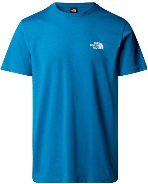 The North Face - S/S Simple Dome Tee - T-Shirt Gr L blau