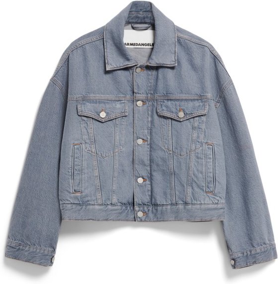 ARMEDANGELS - Women's Paasithe - Freizeitjacke Gr L grau