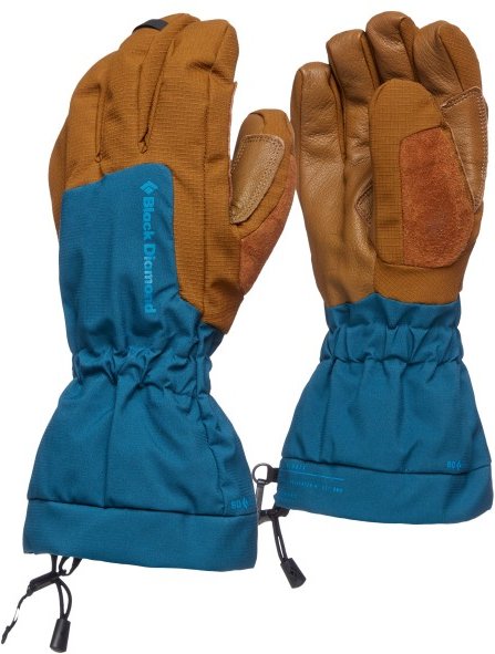 Thumbnail - Black Diamond - Glissade Gloves - Handschuhe Gr L blau/braun