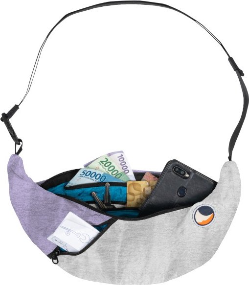 Ticket to the Moon - Sling Bag - Umhängetasche Gr One Size grau
