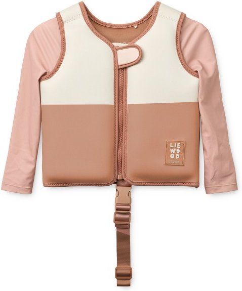 LIEWOOD - Kid's Dove Swim Vest with Sleeves - Schwimmweste Gr 19-30 kg rosa
