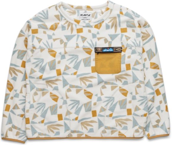 KAVU - Women's Kelowna - Fleecepullover Gr L grau/beige