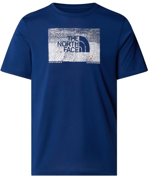 Thumbnail - The North Face - Foundation Abstract Graphic Tee - T-Shirt Gr S blau