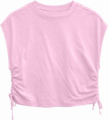 Mazine - Women's Tie Detail T-Shirt - Top Gr XS rosa