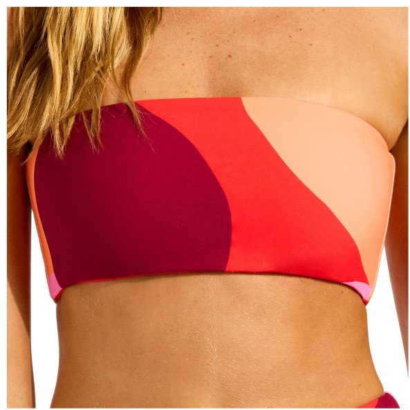 Seafolly - Women's Sorrento Reversible Tube Top - Bikini-Top Gr 34 orange