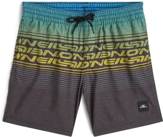 O'Neill - Kid's Logo Stripe Swimshorts - Badehose Gr 152 grau