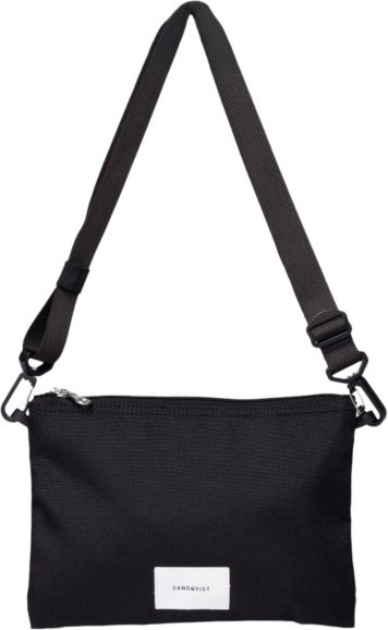 Sandqvist - Ground Sachoche Slim - Umhängetasche Gr 1,5 l schwarz