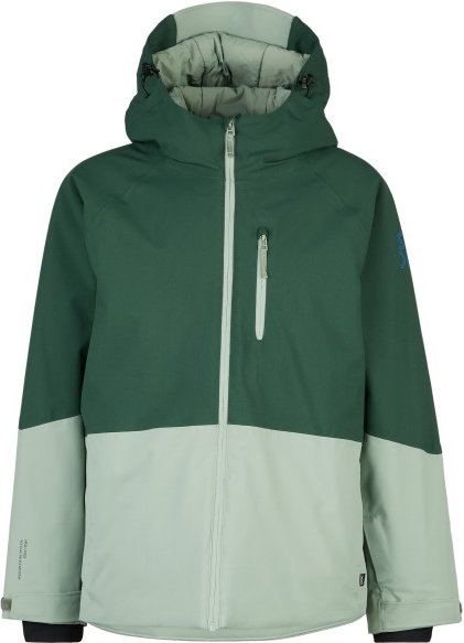 Thumbnail - Stoic - Kid's MountainWool AsplidenSt. II Ski Jacket - Skijacke Gr 140 grün