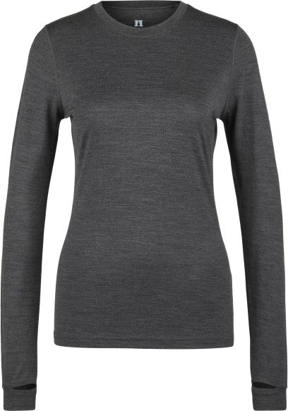 Heber Peak - Women's Merino250 RootHe. L/S - Merinounterwäsche Gr S grau