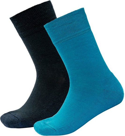 Devold - Kid's Daily Merino Medium Sock 2-Pack - Multifunktionssocken Gr 25-27 blau