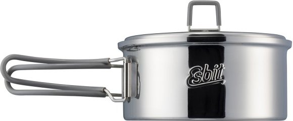 Esbit - Edelstahl-Topf - Topf Gr 1100 ml grau