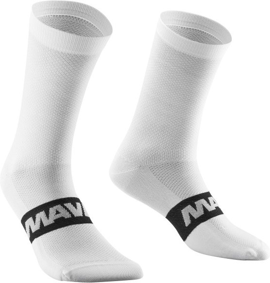 Mavic - Essential Mid Socks - Radsocken Gr 39-42 grau