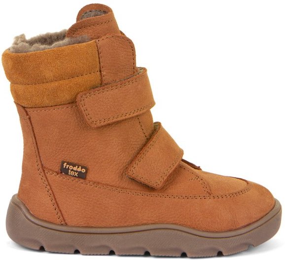 Thumbnail - Froddo - Kid's Zeru Tex Winter Barefoot - Winterschuhe Gr 30 braun/orange