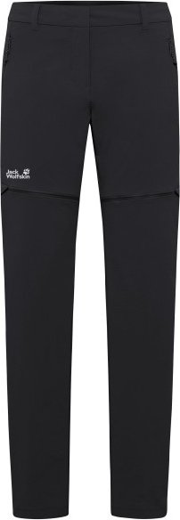 Jack Wolfskin - Women's Hikeout Zip Away Pants - Zip-Off-Hose Gr 40 - Long schwarz