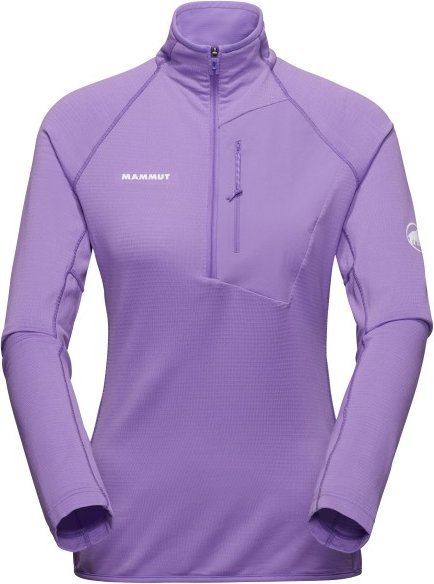 Thumbnail - Mammut - Women's Aenergy Light Midlayer Half Zip Pull - Fleecepullover Gr S lila