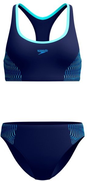 Speedo - Women's Placement 2 Piece - Bikini Gr 42 blau