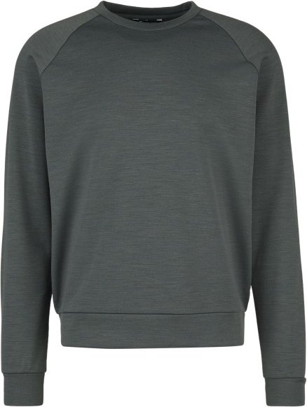 Thumbnail - Heber Peak - MerinoBlend SaplingHe. II Crew - Pullover Gr S grau