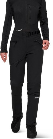 Thumbnail - Mammut - Women's Eiger Nordwand Advanced Softshell Pants - Tourenhose Gr 36 - Regular schwarz