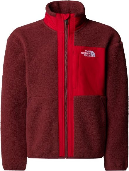 Thumbnail - The North Face - Boy's Yumiori Full Zip Jacket - Fleecejacke Gr S rot