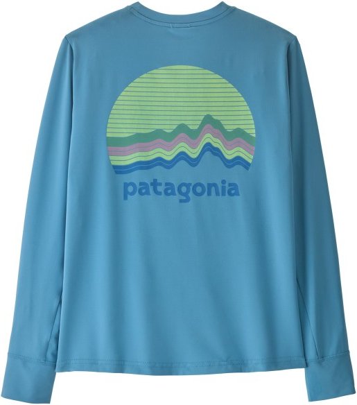 Patagonia - Kid's L/S Cap SW T-Shirt - Funktionsshirt Gr XL blau