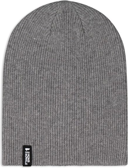 Mons Royale - Chunky Logger Merino Beanie - Mütze Gr One Size grau