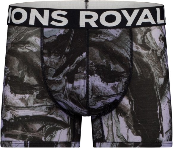 Mons Royale - Hold 'em Shorty Boxer - Merinounterwäsche Gr XL schwarz/grau